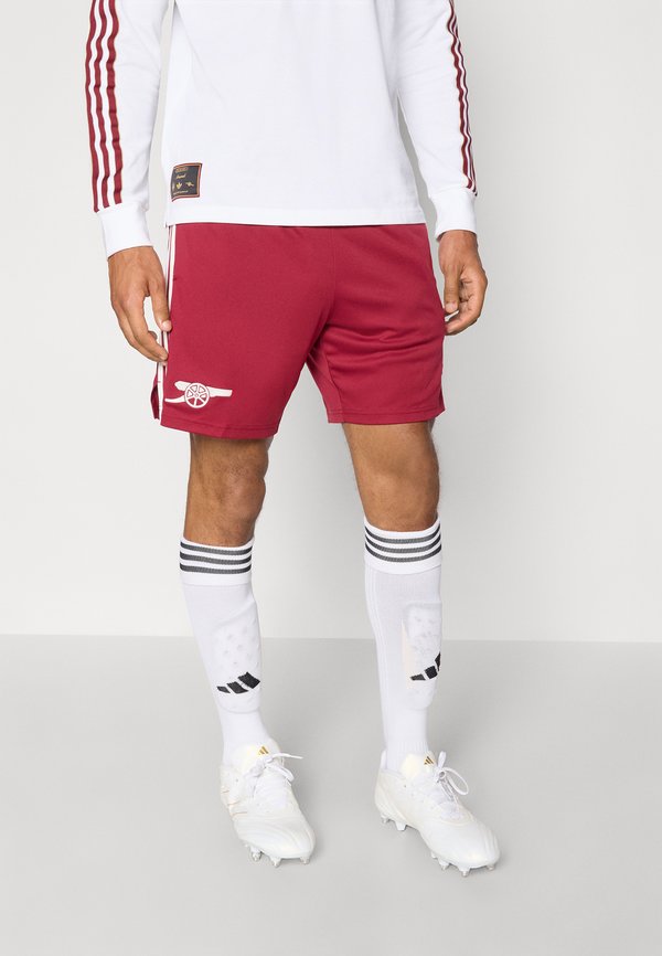 adidas Performance ARSENAL FC 25/26 3RD SHORTS - Club wear - team coll burgundy/cloud white