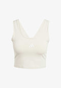 adidas Sportswear ESSENTIALS SMALL LOGO LIFESTYLE - Top - alumina white