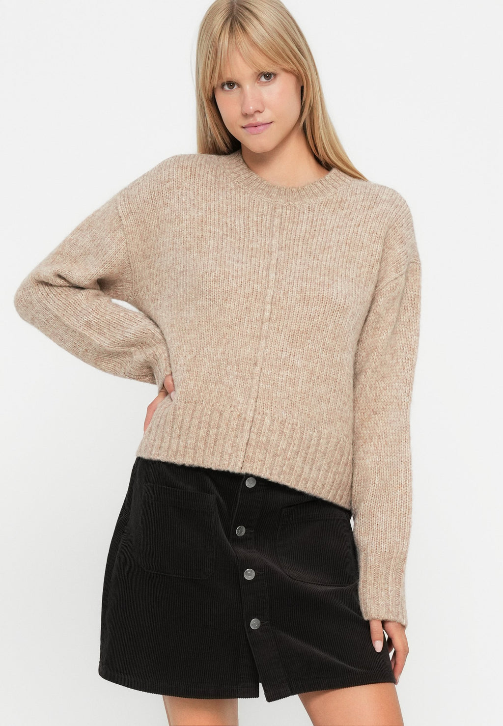 JDY JDYMALONE O NECK PULLOVER