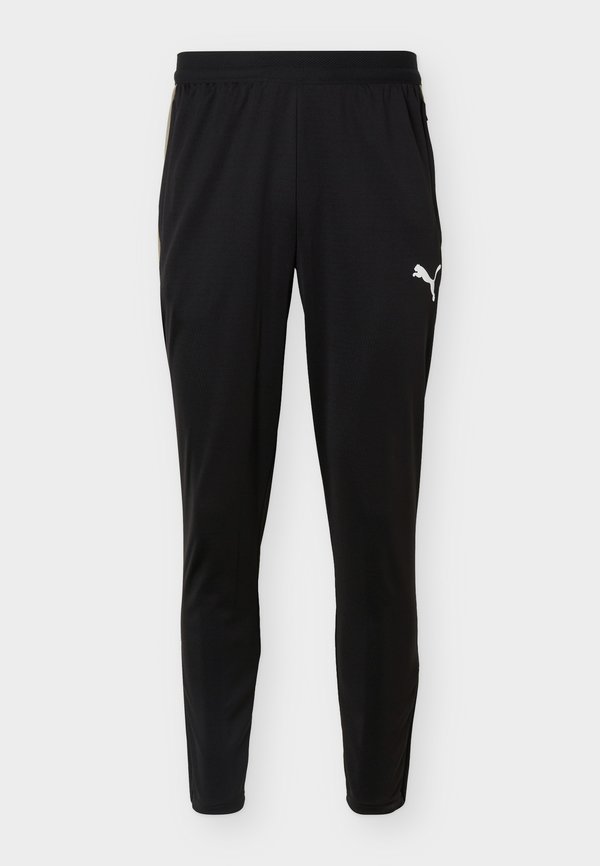 Puma INDIVIDUALFINAL TRAINING PANTS - Tracksuit bottoms - desert dust/white