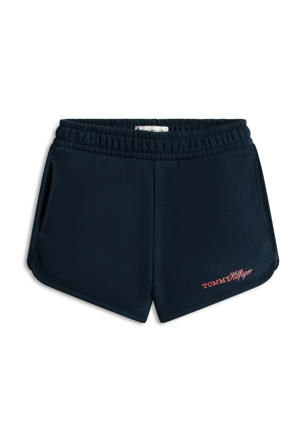 GLITTER LOGO TERRY SWEAT SHORTS Media 1