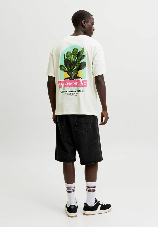 Jack & Jones T-SHIRT T-SHIRT - Print T-shirt - egret