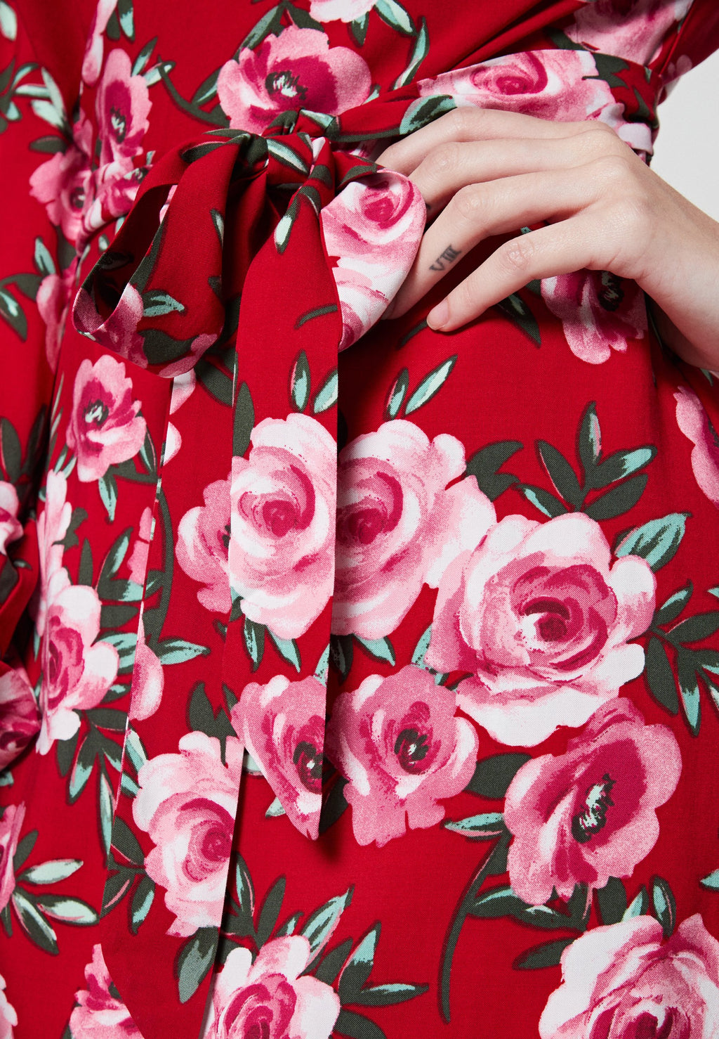 VILA VIDOTTIAS MIDI WRAP DRESS