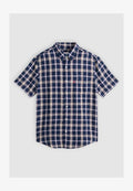 Levi's® SUNSET - Shirt - sintra plaid v2 dress blues
