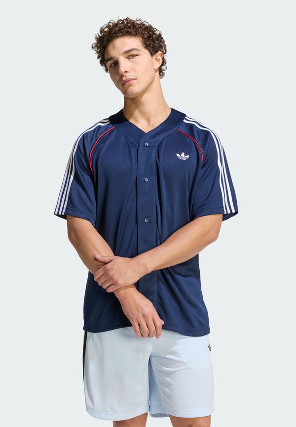 adidas Originals Shirt - night indigo/better scarlet