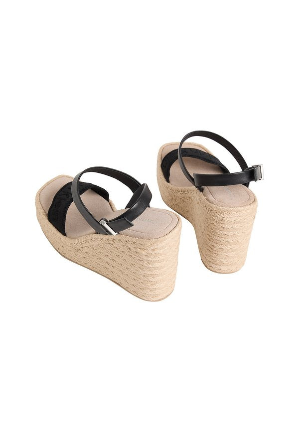 Calvin Klein WEDGE ESPAD 70 WEBBING LTH
