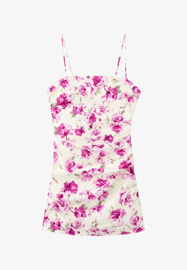 Mango ADULT - Shift dress - ecru