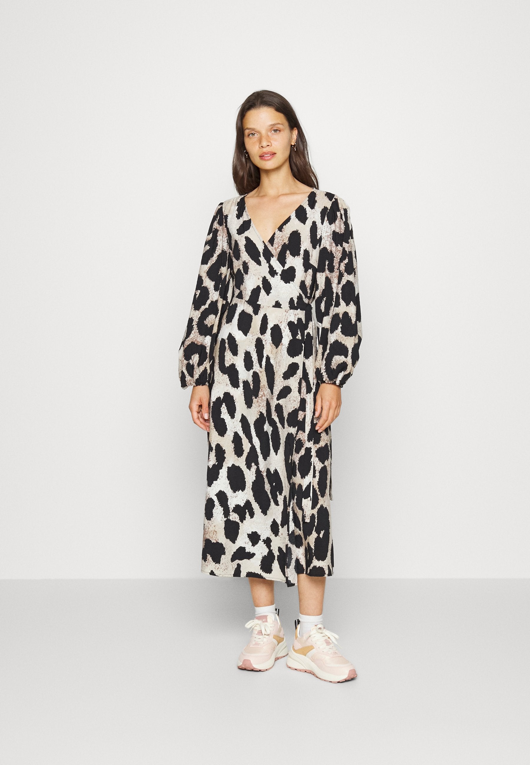 Object Petite OBJLEONORA WRAP MIDI DRESS PETIT