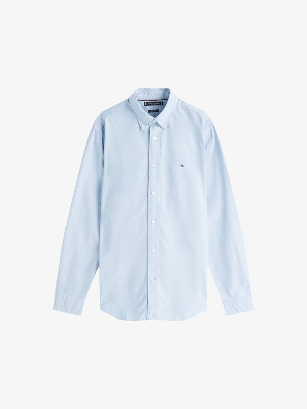 Tommy Hilfiger SOLID HERITAGE OXFORD RF SHIRT - Shirt - light blue