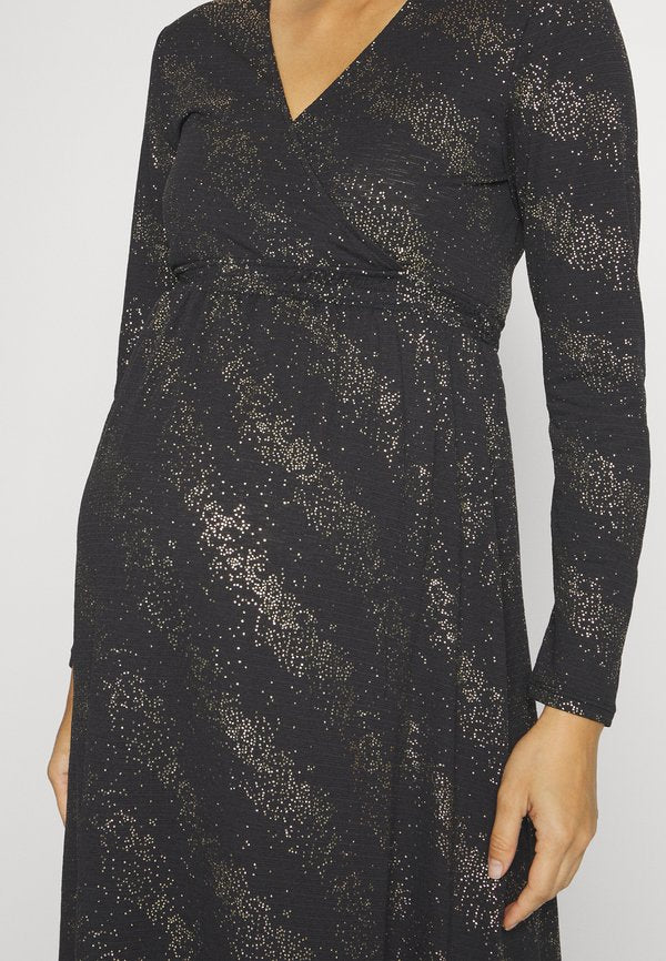 ONLY MATERNITY OLMNEW PELLA WRAP DRESS JRS