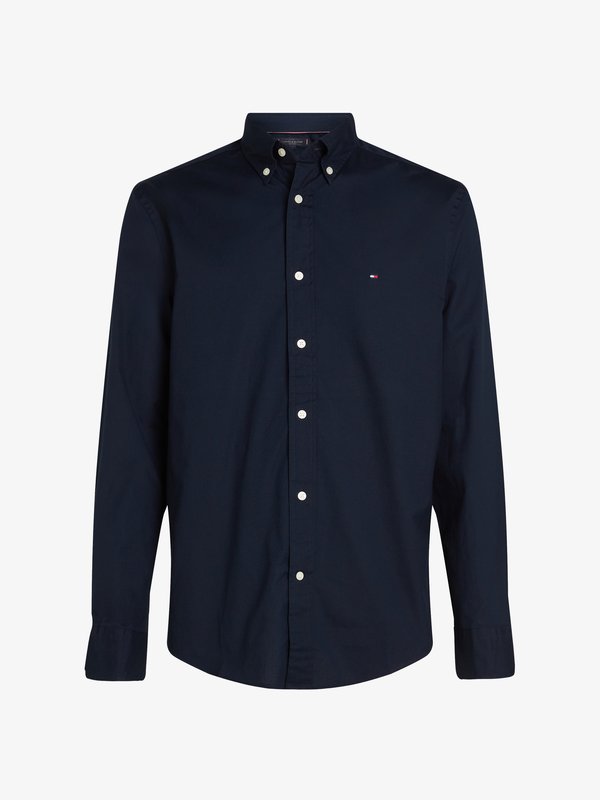 Tommy Hilfiger CORE FLEX SOLID SHIRT - Shirt - desert sky