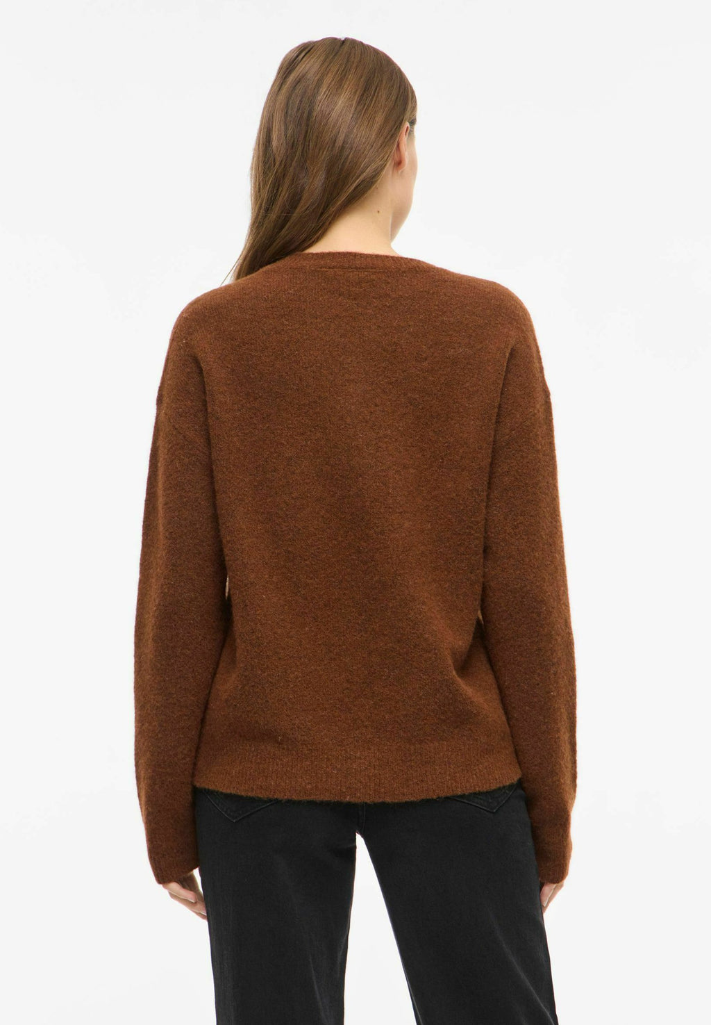 VILA Knitted VILUNA Round neck