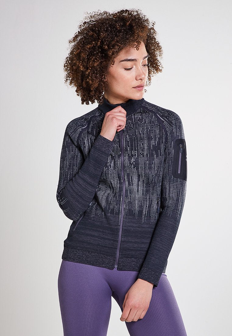 ODLO MIDLAYER FULL ZIP BLACKCOMB