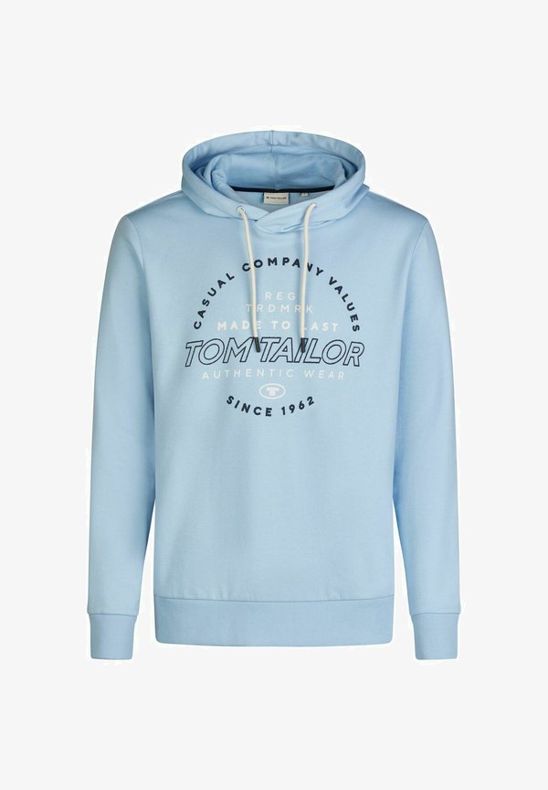 TOM TAILOR TTHOODIE - Hoodie - middle sky blue