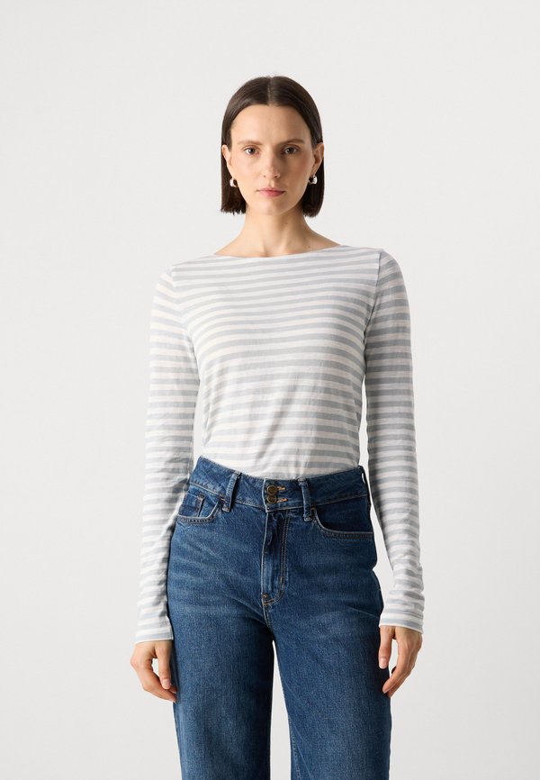 Marc O'Polo LONG SLEEVE BOAT NECK STRIPED