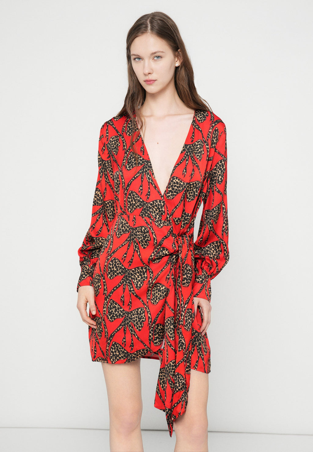 Never Fully Dressed LEOPARD BOW MINI VIENNA