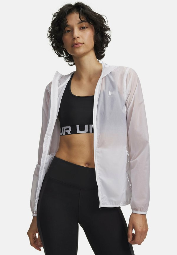 Under Armour UA VELOCITI PRO LW - Waterproof jacket - white