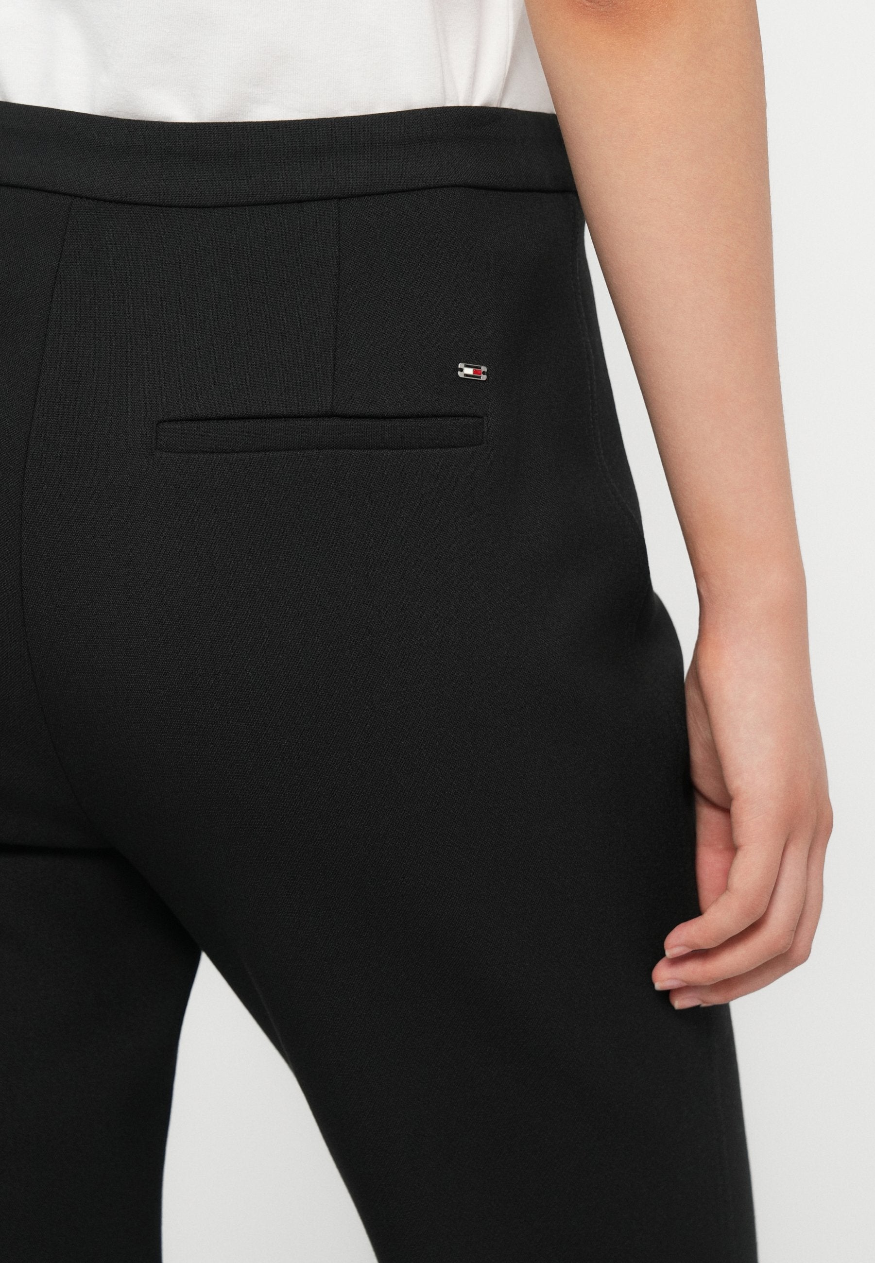 PRESSED CREASE KICK FLARE TROUSERS Media 6
