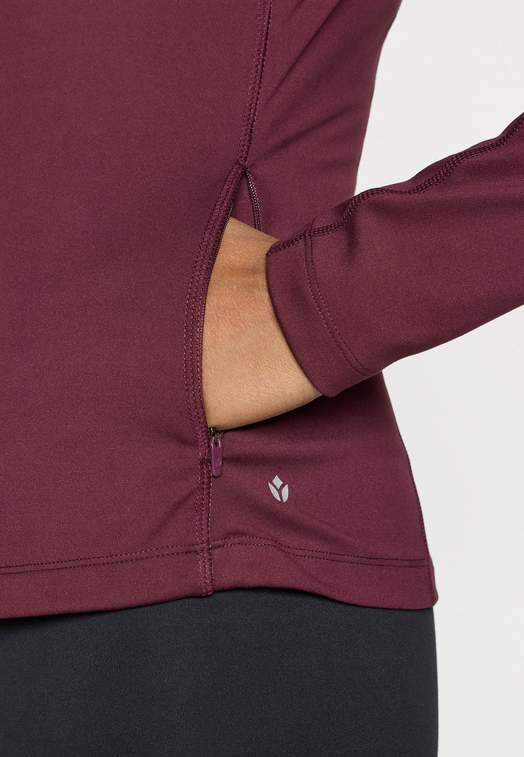 Even&Odd active ESSENTIAL FULL ZIP SPORTS JACKET WITH POCKETS