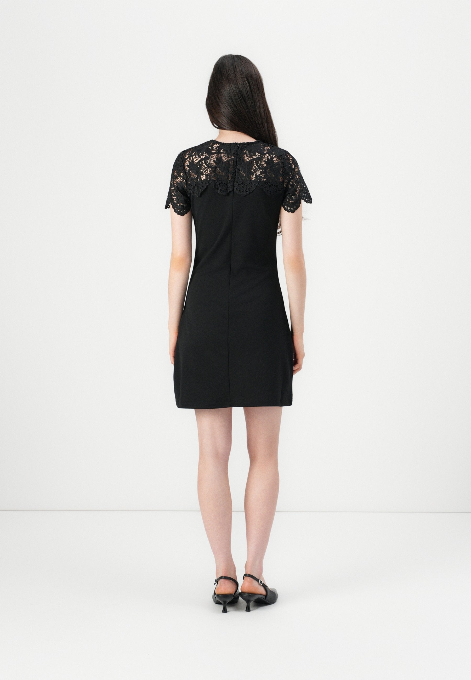 VILA VICLARA O NECK SHORT DRESS