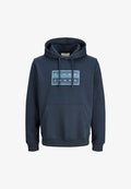 Jack & Jones HOODIE LOGO HOODIE - Hoodie - outer space