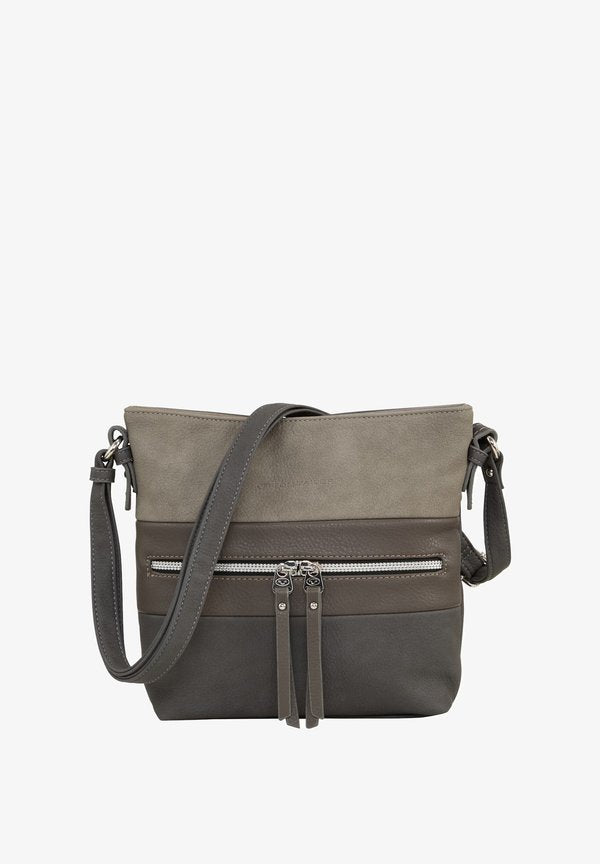 TOM TAILOR ELLEN CROSS BAG M - Cross body bag - grau