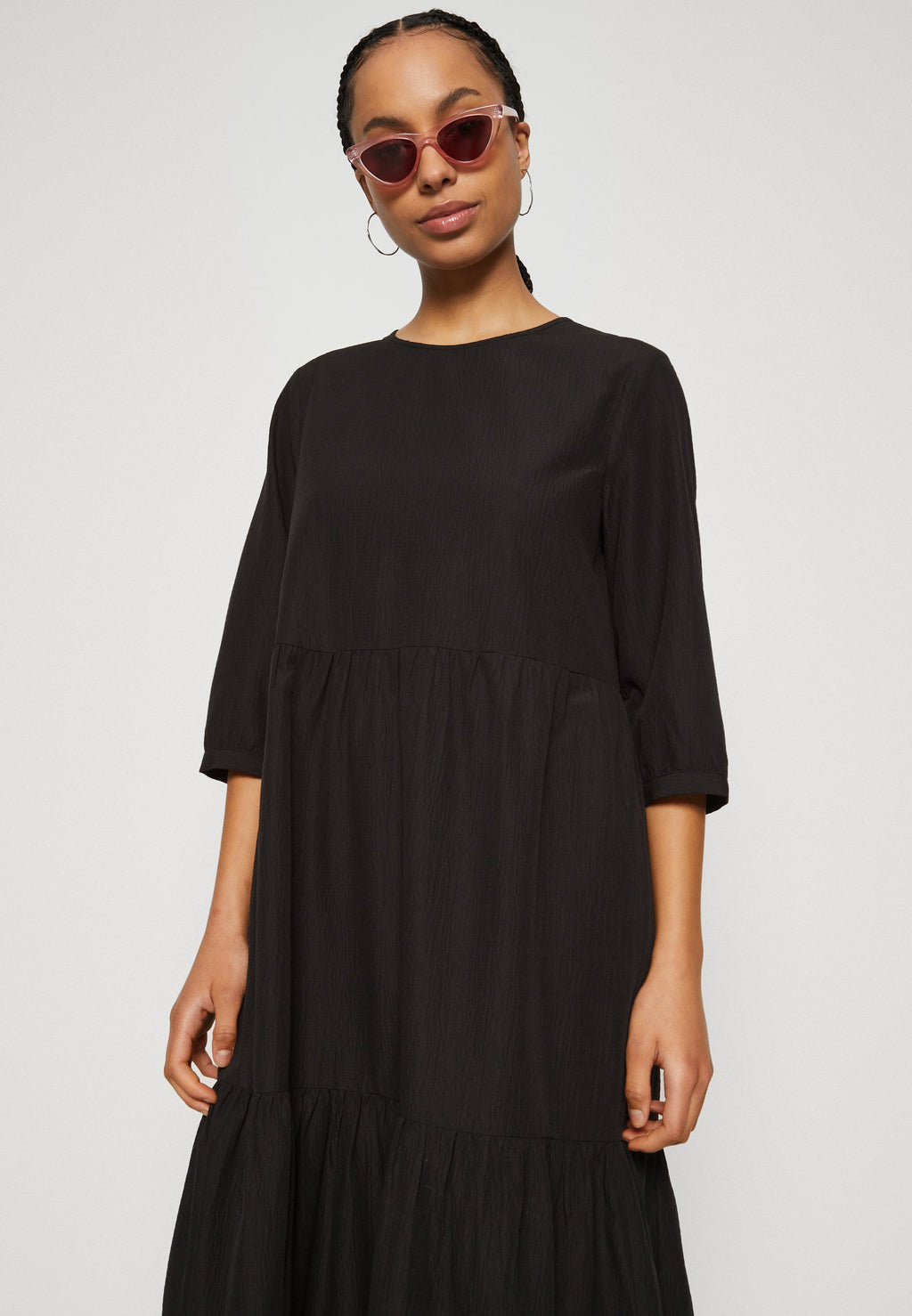 Pieces PCFLOWER MIDI DRESS