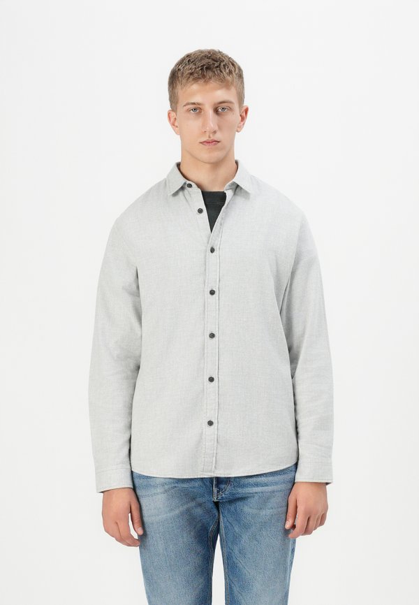 Jack & Jones Lumberjack Comfort Fit - Shirt - light grey melange