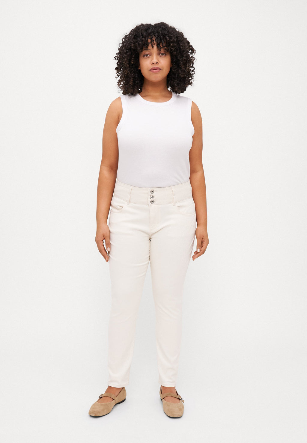 Skinny fit CARANNA High waist Ankle length Media 2