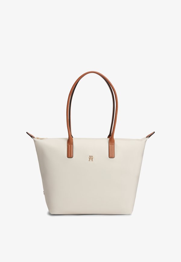Tommy Hilfiger POPETTE TOTE - Tote bag - soft cream