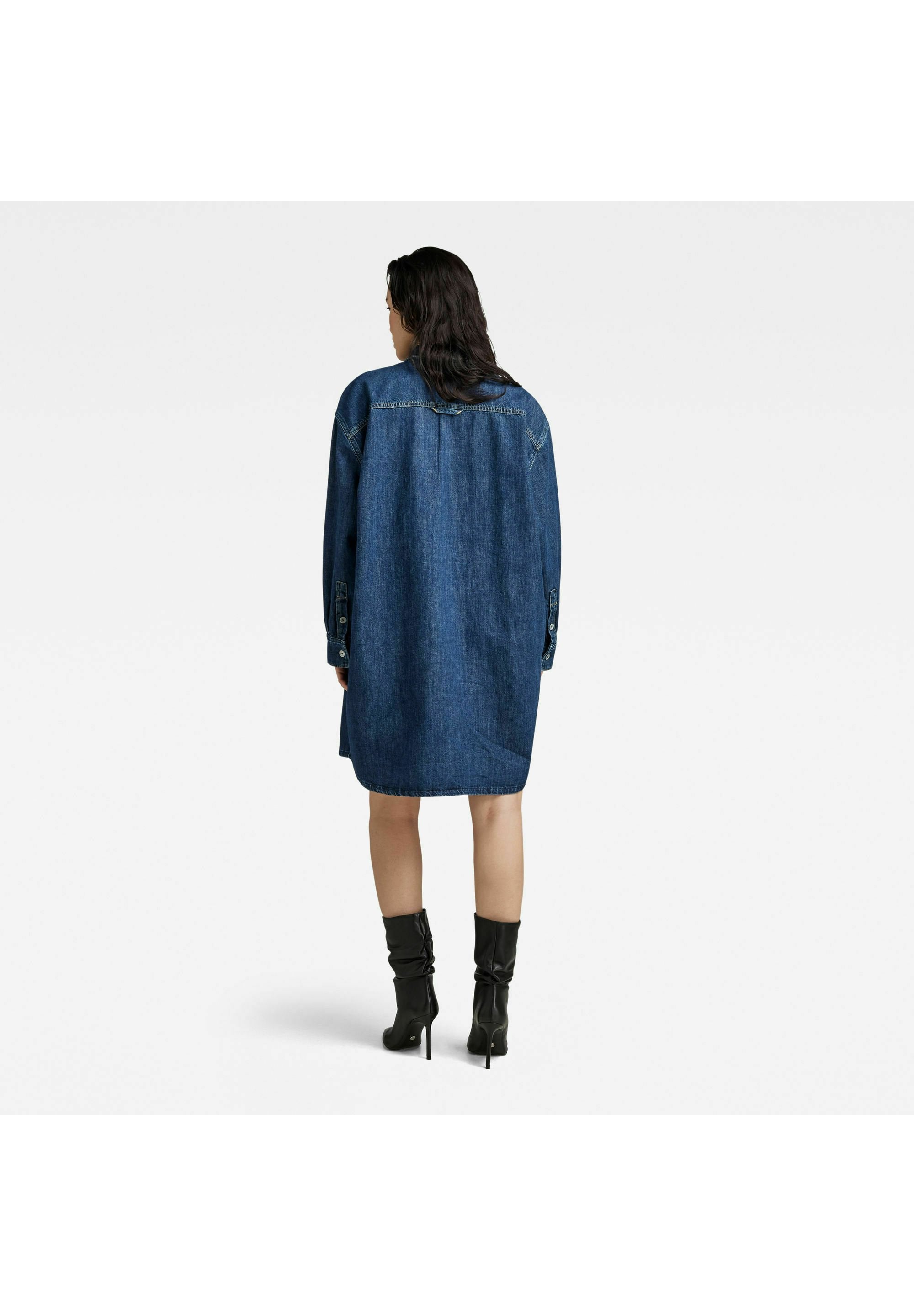 OVERSIZED DENIM DRESS Media 3