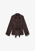 Vero Moda VMNOA - Summer jacket - chocolate torte