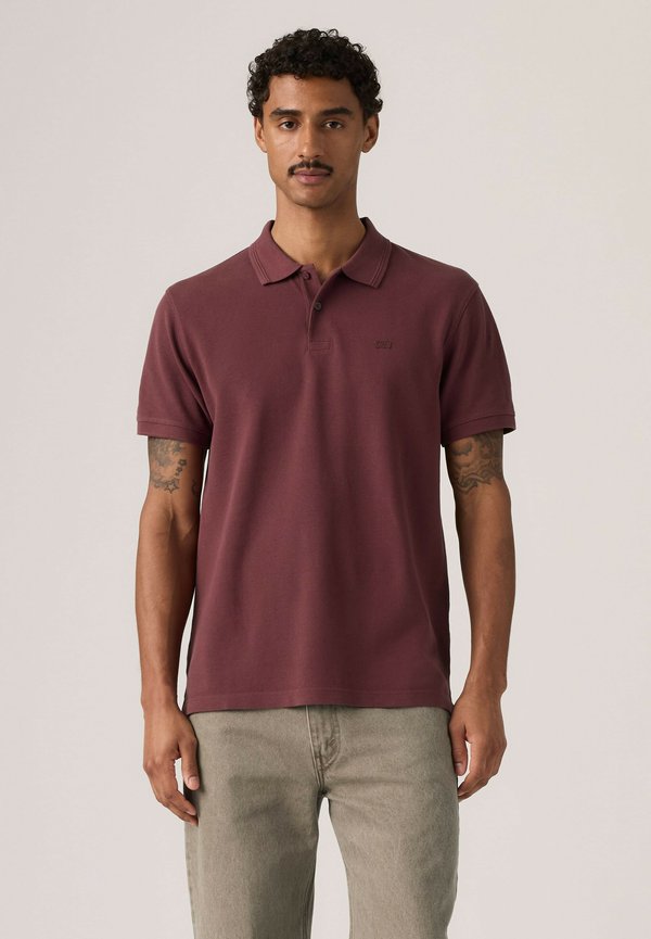Levi's® LEVIS ORIGINAL POLO TEDDY STRIPE DRESS B - Polo shirt - teddy stripe dress b - reds