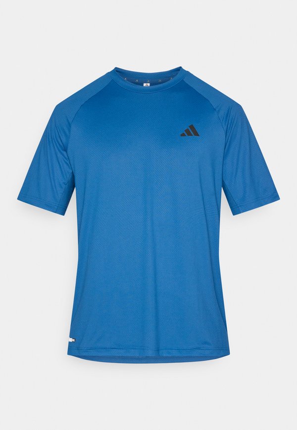 adidas Performance TECH ESSENTIALS WORKOUT - Sports T-shirt - dusky petrol