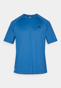 adidas Performance TECH ESSENTIALS WORKOUT - Sports T-shirt - dusky petrol