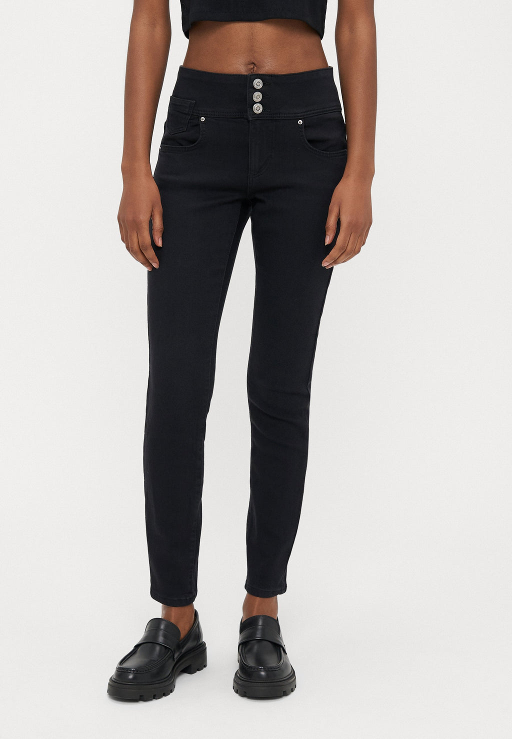 Skinny fit ONLRAIN High waist Media 3