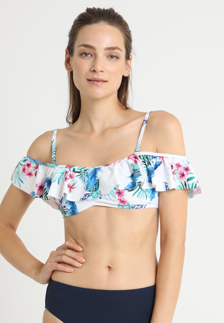 Dorothy Perkins FRILL BARDOT TROPICAL