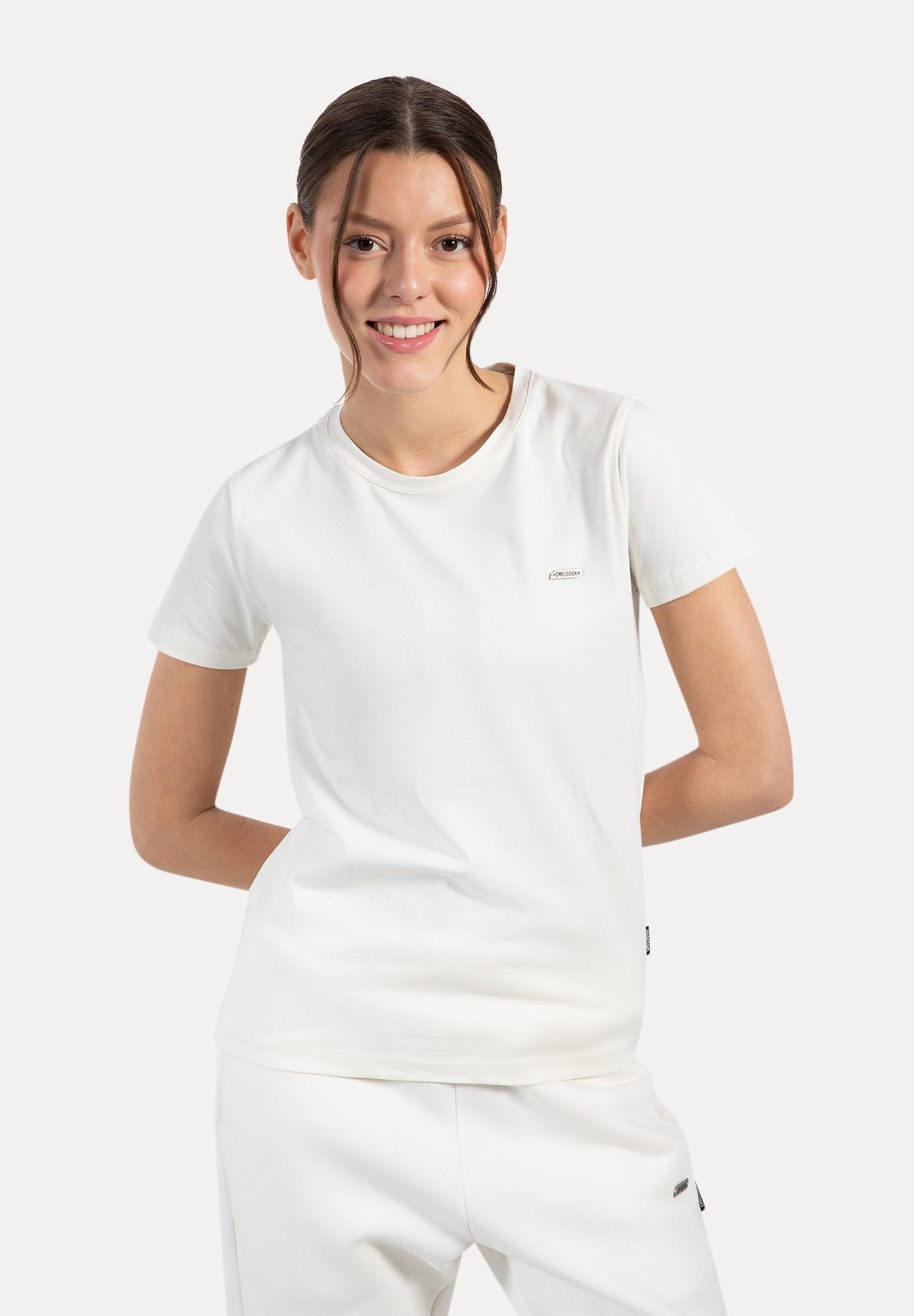Smilodox BASIC TEE LAURENA-T_SHIRT_TOP (SHIRTS)