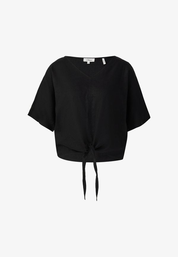 s.Oliver Blouse - schwarz