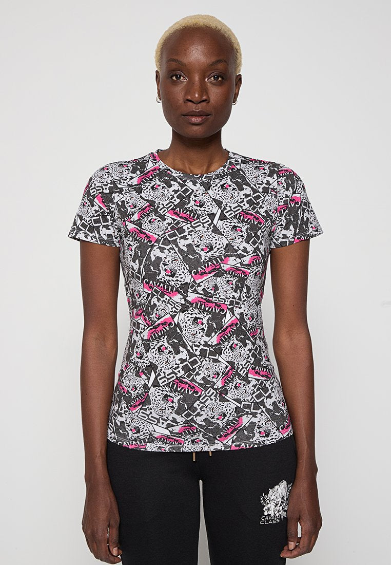 Cavalli Class T-Shirt print Media 1