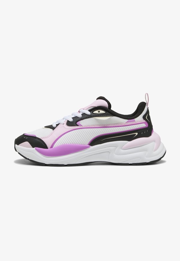 Puma Trainers - white-electric orchid-pearl pink- black