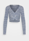 NA-KD KLARA MONTES OVERLAP LONG SLEEVE