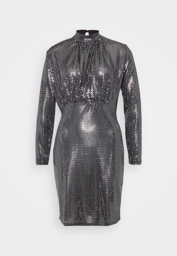Vero Moda Tall VMEVALINE HIGHNECK SHORT DRESS
