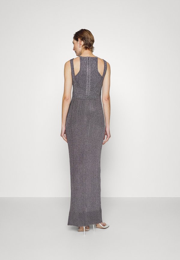 Hervé Léger VARIEGATED RIB GOWN
