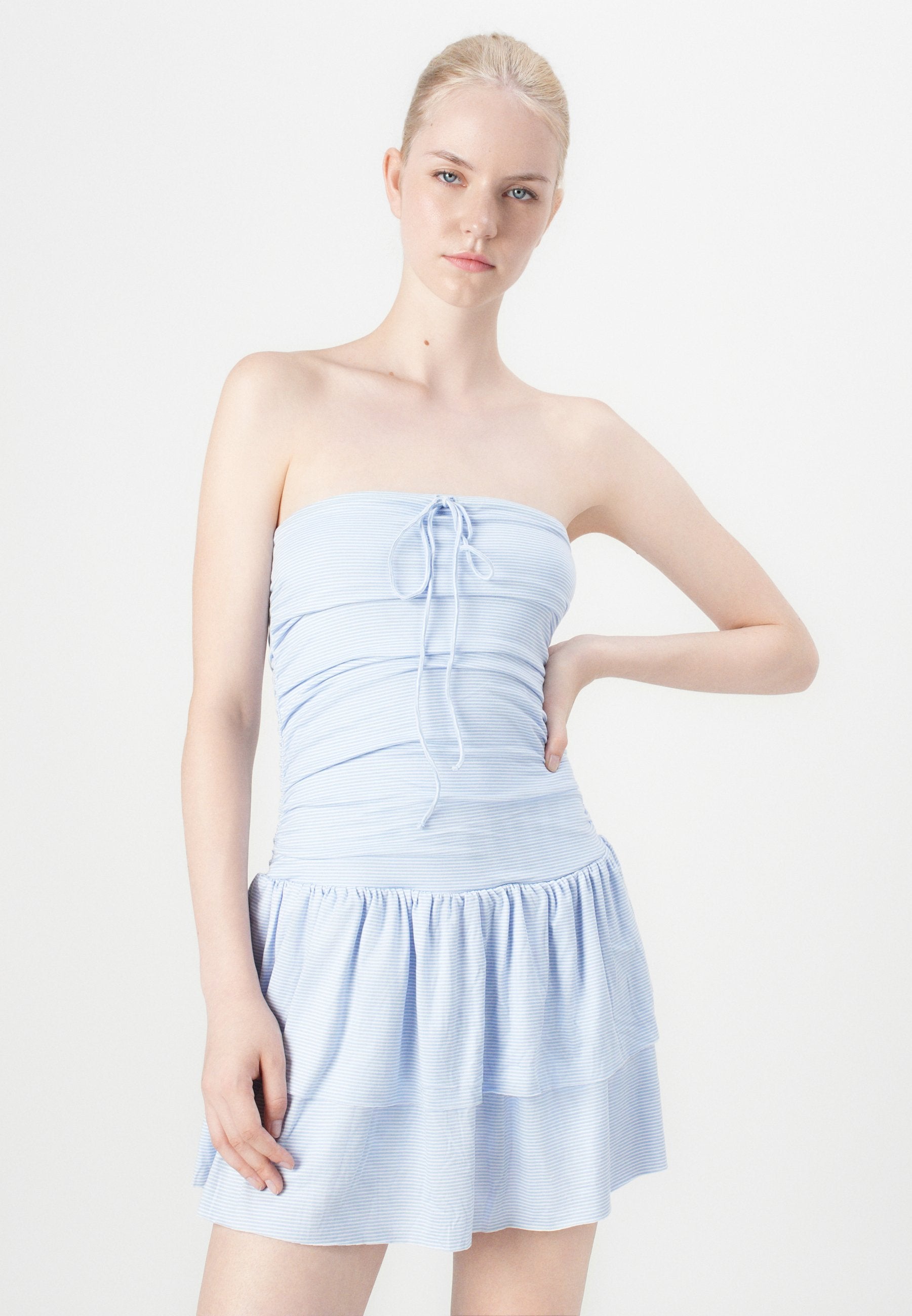 Hollister Co. CODDY STRAPLESS SKORT DRESS
