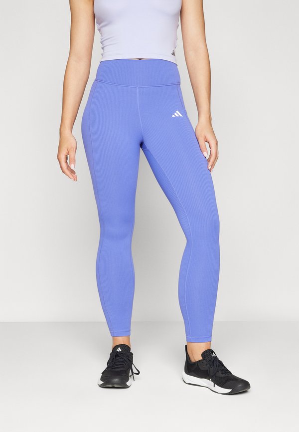 adidas Performance OPTIME 7/8 LEGGINGS - Leggings - semi blue