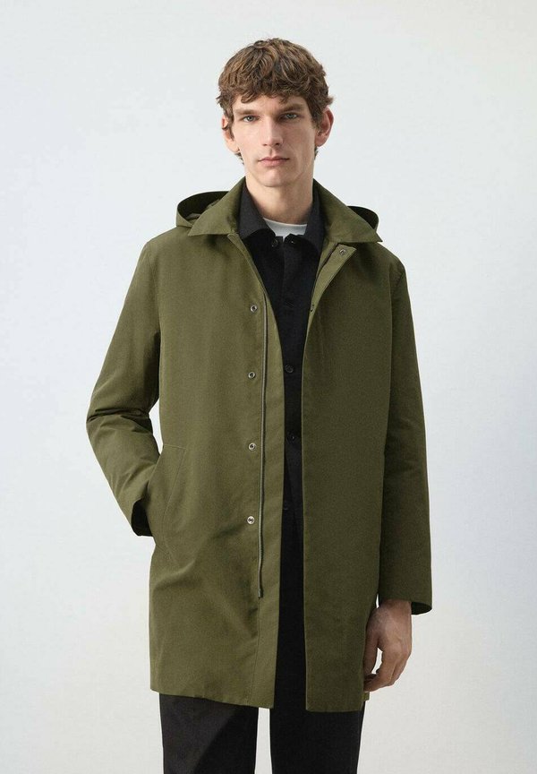 Mango Waterproof jacket - olive
