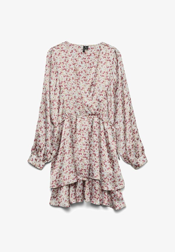 Vero Moda VMFREJA Short - Day dress - snow white