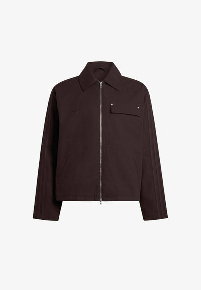 adidas Originals WORKWEAR - Summer jacket - aurora coffee