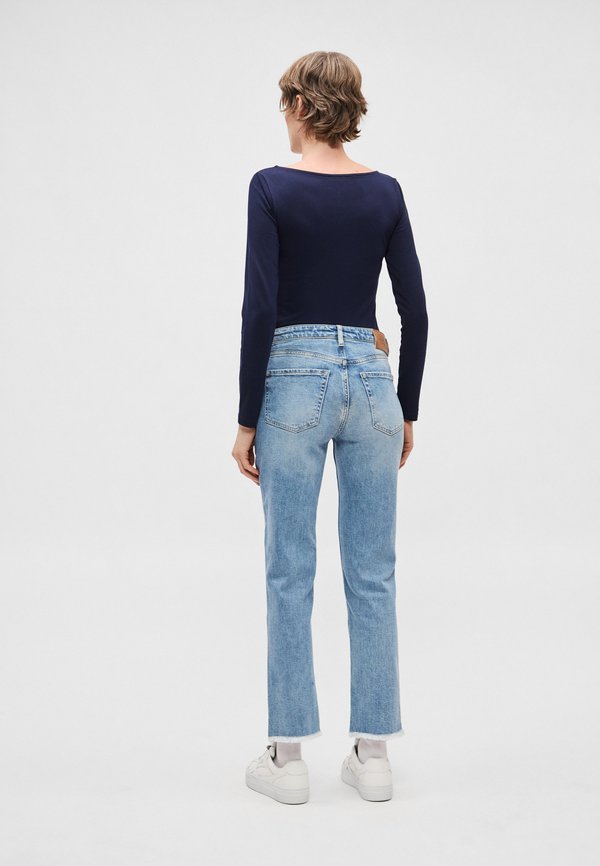 Marc O'Polo CROPPED LENGTH HIGH WAIST CUT HEM